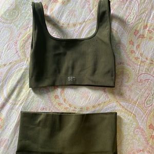 Set Active Moss Green Set
